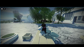 Pounding a catgirl on roblox condo and using her rough