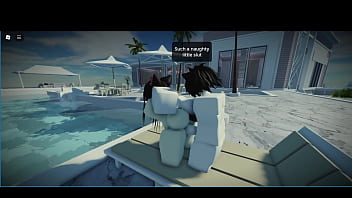 Pounding a catgirl on roblox condo and using her rough