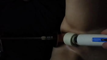 My neighbor with a shaved pussy tries the fuckmachine for the first time My neighbor with a shaved pussy tries the fuckmachine for the first time