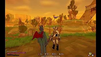 Daggan pink hentai game ep 1 outdoor futanari orgy