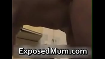 Amateur blond mum boned in unshaved box