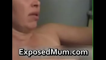 Amateur blond mum boned in unshaved box