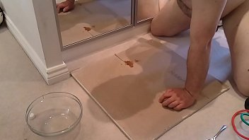 Total Gay Pig Eating Shit Humilating Himself thumbnail