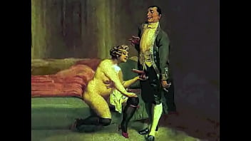 Retro erotic drawings