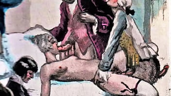 Retro erotic drawings