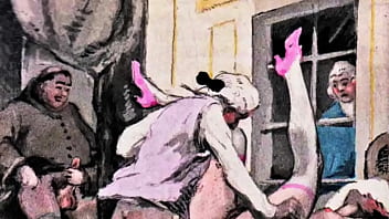 Retro erotic drawings