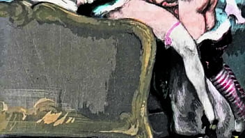 Retro erotic drawings