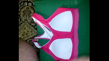 Jerking Off Bra thumbnail