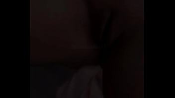 Busty teen pees on dildo in the toilet