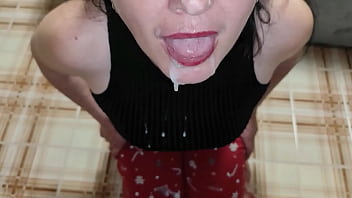 Cum in mouth cum facial oral creampie amateur mature milf housewife