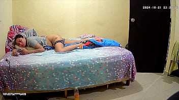 Cámara oculta el vecino que coge amo novia y le mamá el culo part1