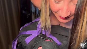 Denise in a body bag