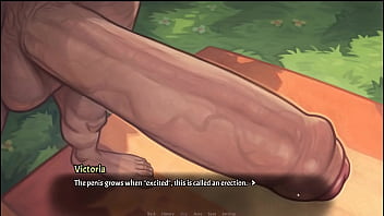 My pig princess 0 8 sex positive hentai game ep 32 caught with a boner by my gf and her sex ed teacher