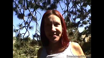 Outdoors giving a blowjob to a married man