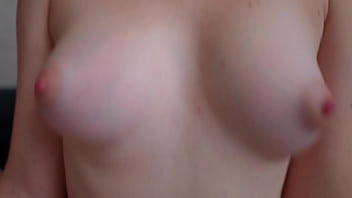 Perfect small tits playing pink nipple play free