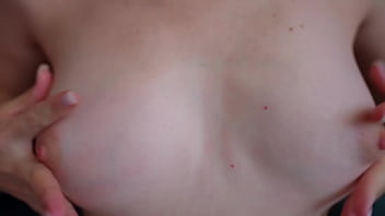Perfect small tits playing pink nipple play free