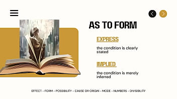 Lecture video about law on obligations and contracts