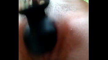 Sweet baby in outdoor with vibrator Sweet baby in outdoor with vibrator
