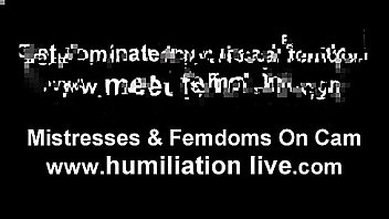 Lick up your cum and make sure you get it all cei