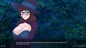 Witch and fae threesome quickie fantasy adventure #3 adult game gameplay