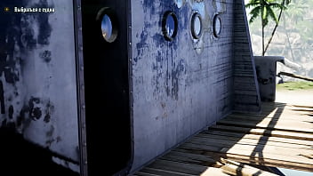 Lara explores a sunken ship in search of an orgasm 3d hentai game