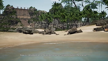 Lara explores a sunken ship in search of an orgasm 3d hentai game