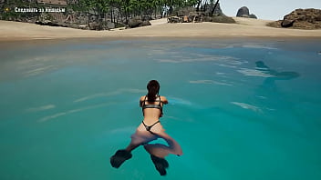Lara explores a sunken ship in search of an orgasm 3d hentai game
