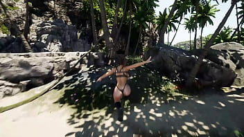 Lara explores a sunken ship in search of an orgasm 3d hentai game