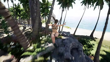 Lara explores a sunken ship in search of an orgasm 3d hentai game