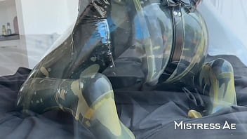 Mistressae's deepthroat spit & sweat play lesson 3