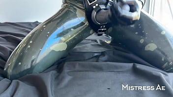 Mistressae's deepthroat spit & sweat play lesson 3