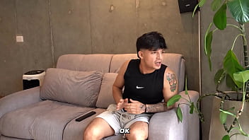 Stepson is caught stealing his busty stepsister's thongs and she fulfills his greatest fantasy