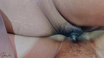 Horny slut asian milf had sex with worker at home