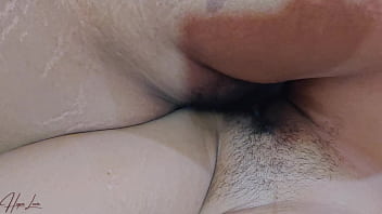 Horny slut asian milf had sex with worker at home