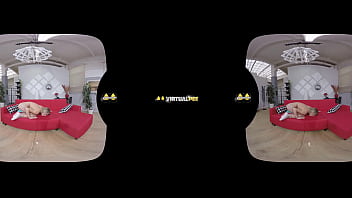 Claudia macc features in her own virtual reality porn pissing movie