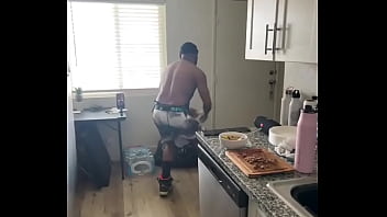 After show bts of cooking with a fly guy in sneakers never a dull moment but always a good time with this guy thanks