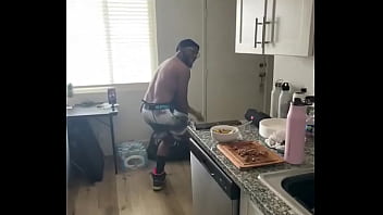 After show bts of cooking with a fly guy in sneakers never a dull moment but always a good time with this guy thanks