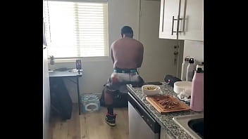 After show bts of cooking with a fly guy in sneakers never a dull moment but always a good time with this guy thanks