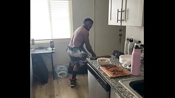 After show bts of cooking with a fly guy in sneakers never a dull moment but always a good time with this guy thanks