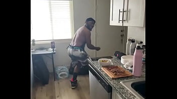 After show bts of cooking with a fly guy in sneakers never a dull moment but always a good time with this guy thanks