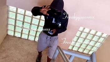 Caught my tennant on camara masturbating so i asked him to fuck me or i report him