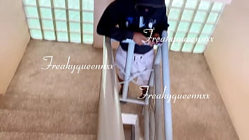 Caught my tennant on camara masturbating so i asked him to fuck me or i report him