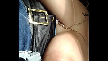 See my tits bouncing in my police costume