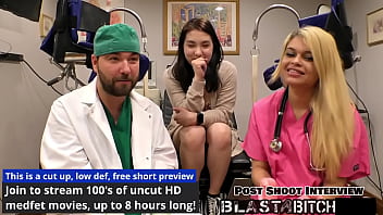 Mina moon's back gets blasted with cum