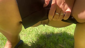 Public pissing compilation in nature traveling pov