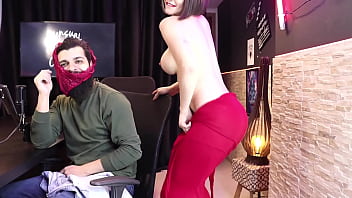 Melhores momentos da lady snow e lord kenobi no sensual cast com negro top oficial parte 2 watch sheer red