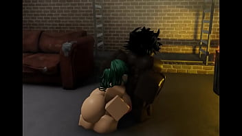 Tatsumaki disfrutando en callejon