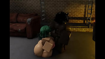 Tatsumaki disfrutando en callejon