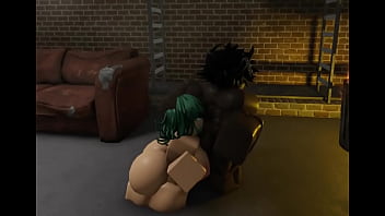 Tatsumaki disfrutando en callejon