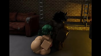 Tatsumaki disfrutando en callejon